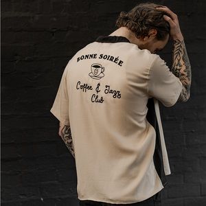 P&Co Coffee & Jazz Bowling Shirt